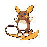 Shiny Alolan Raichu as it appears in Scarlet & Violet