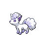 Shiny Alolan Vulpix as it appears in Sword & Shield