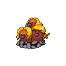Shiny Alolan Dugtrio as it appears in Sword & Shield