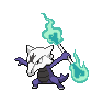 Shiny Alolan Marowak as it appears in Sword & Shield