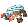 Shiny Hisuian Avalugg as it appears in Scarlet & Violet