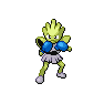 Shiny Hitmonchan as it appears in Scarlet & Violet