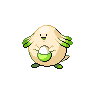 Shiny Chansey as it appears in Brilliant Diamond & Shining Pearl