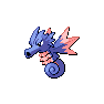 Shiny Seadra as it appears in Brilliant Diamond & Shining Pearl