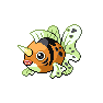 Shiny Seaking as it appears in Sword & Shield