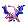 Shiny Aerodactyl as it appears in Brilliant Diamond & Shining Pearl