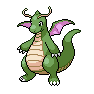 Shiny Dragonite as it appears in Sword & Shield