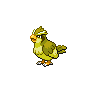 Shiny Pidgey as it appears in Brilliant Diamond & Shining Pearl