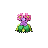 Shiny Bellossom as it appears in Scarlet & Violet