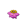 Shiny Skiploom as it appears in Brilliant Diamond & Shining Pearl