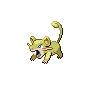 Shiny Rattata as it appears in Brilliant Diamond & Shining Pearl