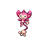 Shiny Aipom as it appears in Brilliant Diamond & Shining Pearl