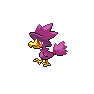 Shiny Murkrow as it appears in Brilliant Diamond & Shining Pearl