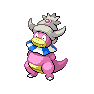 Shiny Slowking as it appears in Brilliant Diamond & Shining Pearl