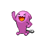 Shiny Wobbuffet as it appears in Brilliant Diamond & Shining Pearl