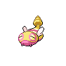 Shiny Dunsparce as it appears in Sword & Shield
