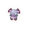 Shiny Snubbull as it appears in Brilliant Diamond & Shining Pearl