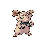 Shiny Granbull as it appears in Brilliant Diamond & Shining Pearl