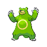 Shiny Ursaring as it appears in Scarlet & Violet