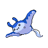 Shiny Mantine as it appears in Brilliant Diamond & Shining Pearl