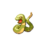 Shiny Ekans as it appears in Scarlet & Violet