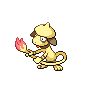 Shiny Smeargle as it appears in Brilliant Diamond & Shining Pearl