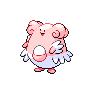 Shiny Blissey as it appears in Brilliant Diamond & Shining Pearl
