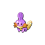 Shiny Mudkip as it appears in Scarlet & Violet