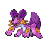 Shiny Swampert as it appears in Brilliant Diamond & Shining Pearl