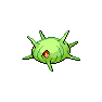 Shiny Cascoon as it appears in Brilliant Diamond & Shining Pearl