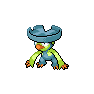 Shiny Lombre as it appears in Scarlet & Violet