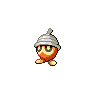 Shiny Seedot as it appears in Sword & Shield