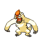 Shiny Vigoroth as it appears in Brilliant Diamond & Shining Pearl