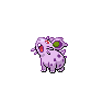 Shiny Nidoran♀ as it appears in Sword & Shield