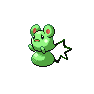 Shiny Azurill as it appears in Brilliant Diamond & Shining Pearl