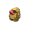 Shiny Nosepass as it appears in Brilliant Diamond & Shining Pearl