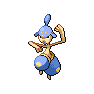 Shiny Medicham as it appears in Brilliant Diamond & Shining Pearl