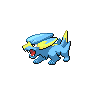 Shiny Electrike as it appears in Brilliant Diamond & Shining Pearl