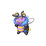 Shiny Volbeat as it appears in Brilliant Diamond & Shining Pearl