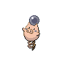 Shiny Spoink as it appears in Brilliant Diamond & Shining Pearl
