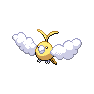 Shiny Swablu as it appears in Brilliant Diamond & Shining Pearl