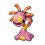 Shiny Cradily as it appears in Brilliant Diamond & Shining Pearl