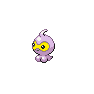 Shiny Castform as it appears in Brilliant Diamond & Shining Pearl