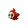 Shiny Duskull as it appears in Scarlet & Violet