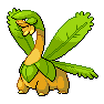 Shiny Tropius as it appears in Scarlet & Violet