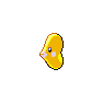Shiny Luvdisc as it appears in Brilliant Diamond & Shining Pearl