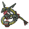 Shiny Rayquaza as it appears in Sword & Shield
