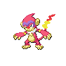 Shiny Monferno as it appears in Scarlet & Violet
