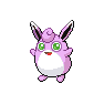 Shiny Wigglytuff as it appears in Scarlet & Violet