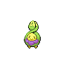 Shiny Budew as it appears in Brilliant Diamond & Shining Pearl